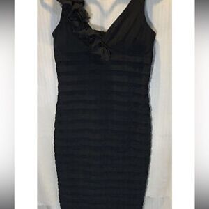 Scarlett Nite NWOT Ruffle Shoulder Dress Sz 8